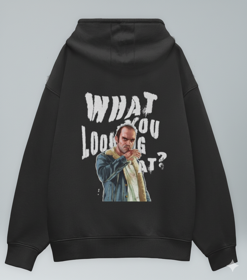 “Watch My Back” Oversized Hoodie – Limited Edition Drop
