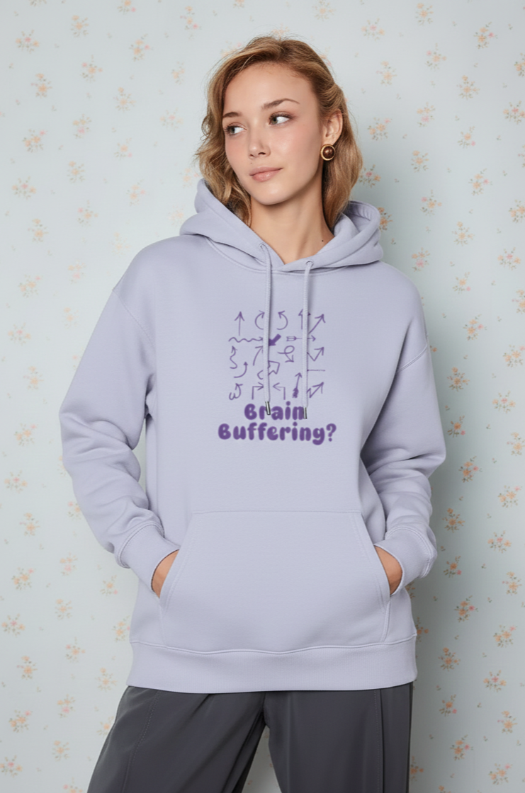 Brain Buffering? Oversized Hoodie