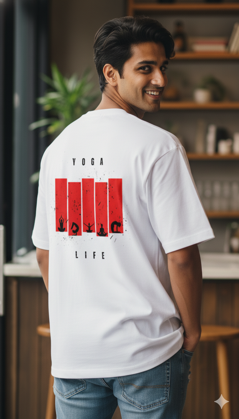 Yoga Life Tee – Mind in Motion