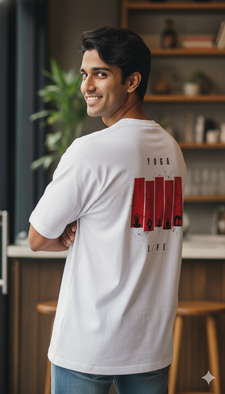 Yoga Life Tee – Mind in Motion